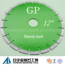 GP 12 "* 15 mm lâmina de boa qualidade e Design moderno disco diamantado para granito